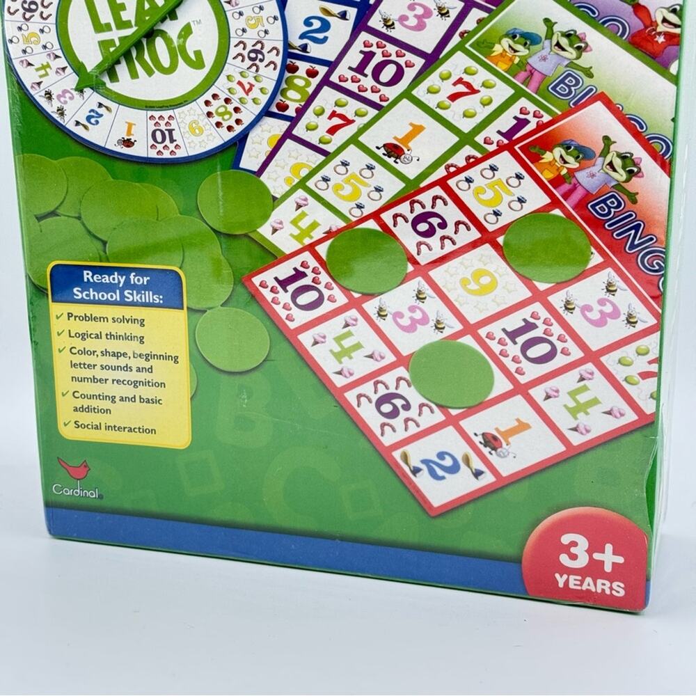 Leap Frog BingoFor 2-4 Players Six Ways To Play Spinners & Cards Game 3+ Years - Picture 3 of 6